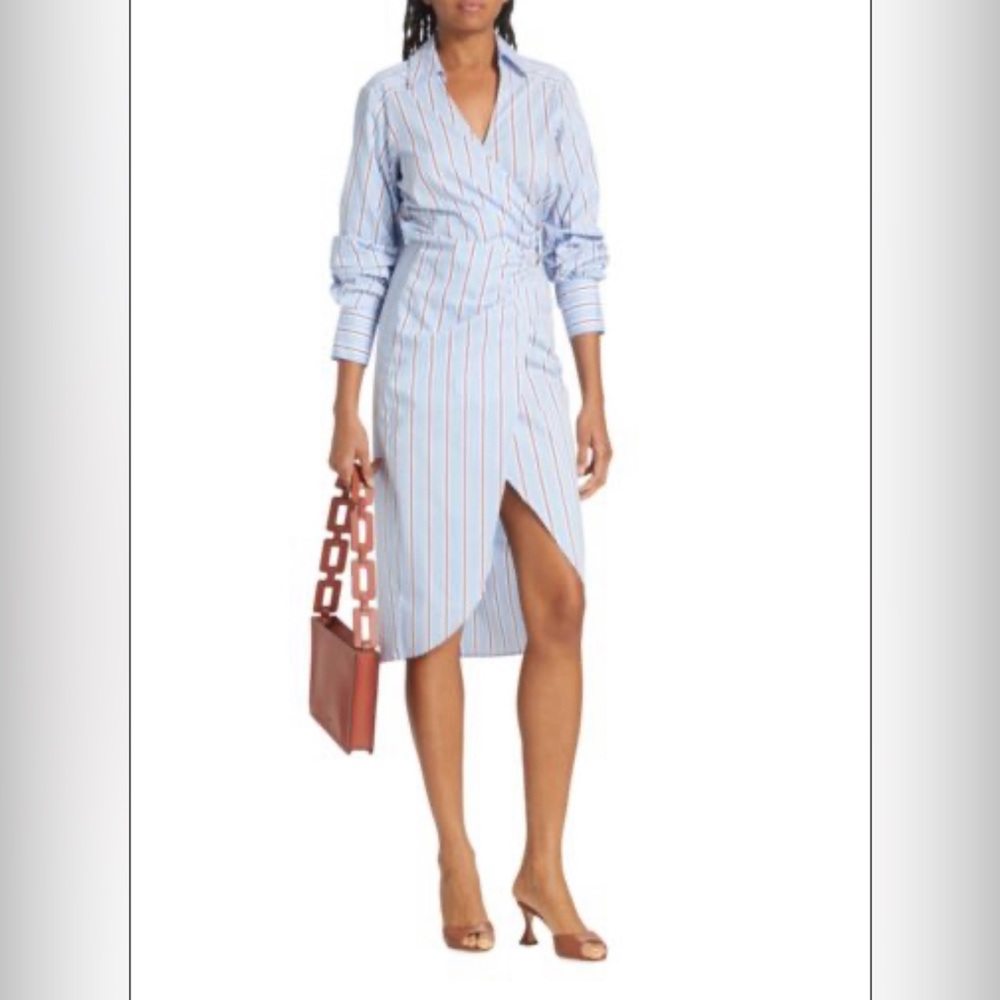 VERONICA BEARD Afton  wrap dress sz 10 nwt!!